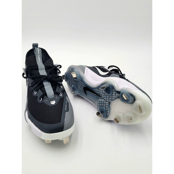 New Nike Force Zoom Trout 9 Elite Mens Size 7 Baseball Cleats Black FB2906-001 - Picture 2 of 7